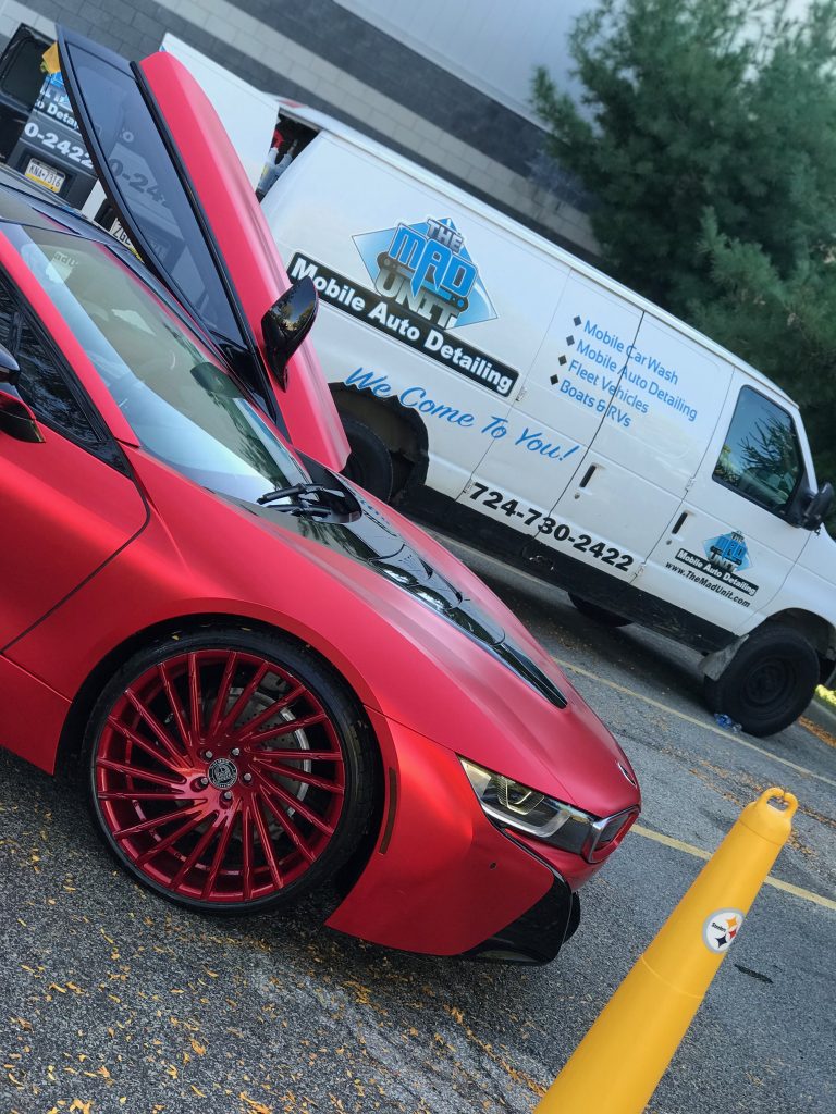 Professional auto detailing